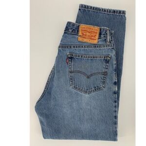 Levis 560 Jeans Mens 32x30 Blue Loose Fit Tapered Leg Denim Pants